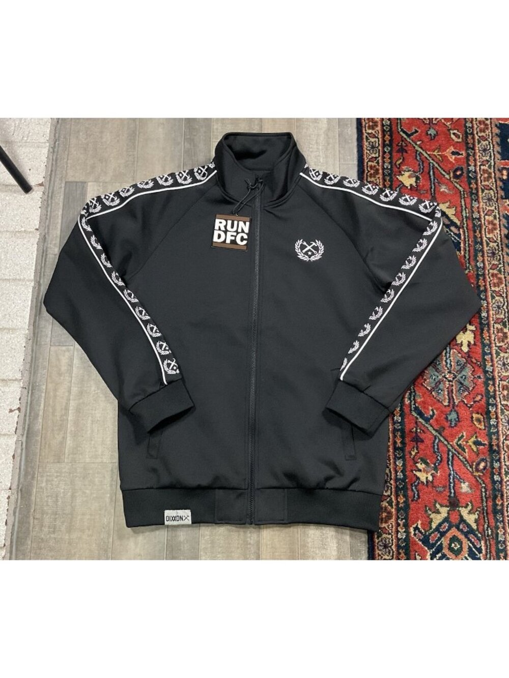 Dixxon Flannel Co NWT Black Hammer Track Jacket Run DFC Men’s Medium